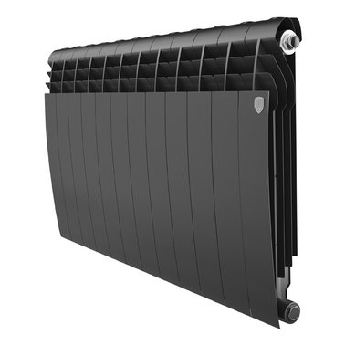 Радиатор Royal Thermo Biliner B 500 Noir Sable Черный, 1 секция
